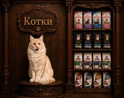 Храни, тоалетни и аксесоари за котки – Lucky Paws