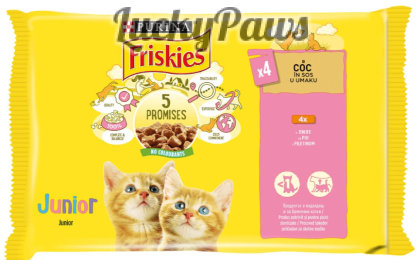 Friskies пауч - Джуниър 4х85 Пиле
