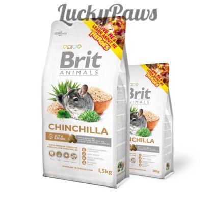 Brit Animals CHINCHILA Complete – Супер премиум пълноценна храна за чинчили