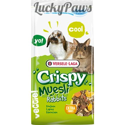 CRISPY MUESLI RABBITS – ПЪЛНОЦЕННА ХРАНА (МЮСЛИ) ЗА ДЕКОРАТИВНИ ЗАЙЦИ