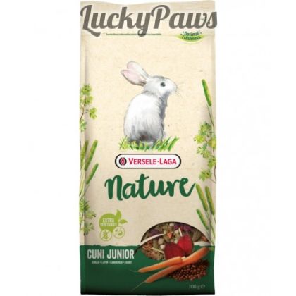 NATURE CUNI JUNIOR – ЗА МИНИ ДЕКОРАТИВНИ ЗАЙЦИ (ДЖУДЖЕ) ДО 8 МЕСЕЦА