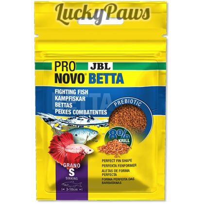 PRONOVO BETTA GRANO S – ХРАНА НА ГРАНУЛИ ЗА БОЙНИ РИБКИ (БЕТА) С РАЗМЕР 3-10СМ