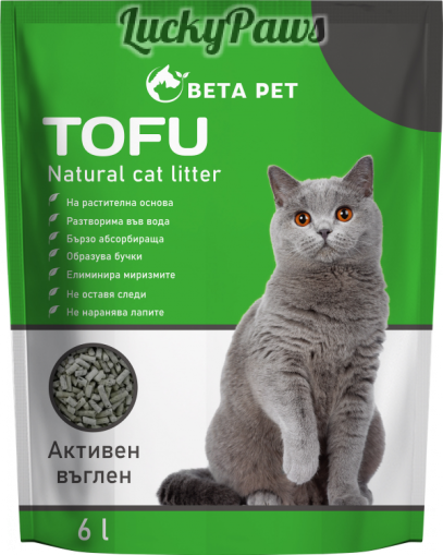 WC TOFU BETA PET - Активен въглен 6л/2.55кг