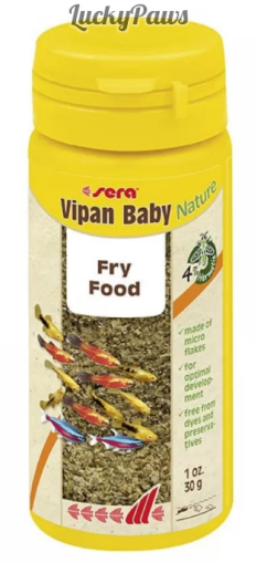 Sera Vipan Baby Nature - натурална храна за млади рибки