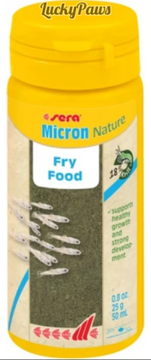 Sera Micron Nature 50 мл - за новоизлюпени хайверни рибки