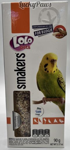 LOLO PETS Крекери за вълнист папагал 2бр - Ядки