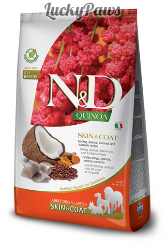 N&D Quinoa Skin & Coat - Херинга 7кг