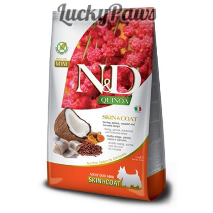 N&D Quinoa Skin & Coat Herring Adult Mini - Херинга 7кг
