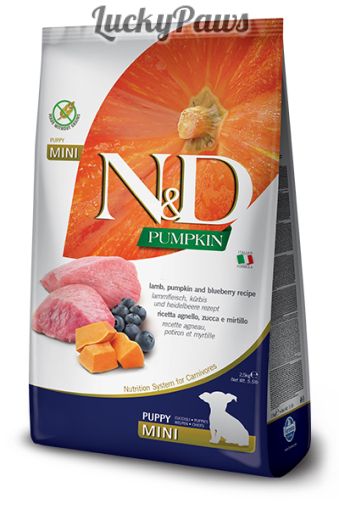 N&D Pumpkin Lamb Puppy MINI – Агнешко 7кг