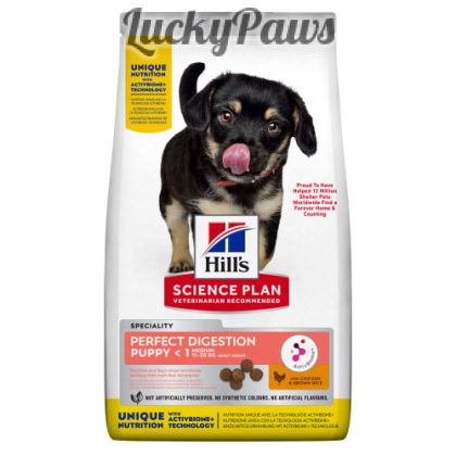 Hill's Science Plan Puppy Perfect Digestion Medium – Пилешко 10+2кг