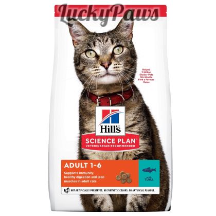 Hill's Science Plan Feline Adult - Риба тон 8,5+1,5кг