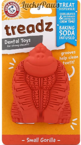 Arm&Hammer Super Treadz Mini Gorilla Играчка за кучета Горила малка