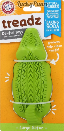 Arm&Hammer Super Treadz Gator Играчка за кучета Крокодил голям