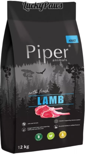 Piper Lamb Adult - суха храна за кучета с агнешко месо 12кг