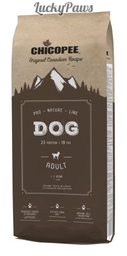 Chicopee Pro Nature Line - храна за кучета с пиле над 12 месеца 20 кг