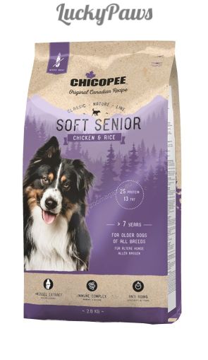 Chicopee Classic Nature Soft Senior - храна за кучета над 7 години с пиле и ориз 15кг