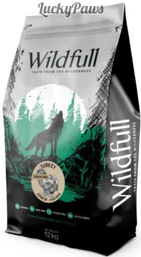 Wildfull Turkey Junior Mini Size - за малки кученца от мини породи с пуйка 12 кг