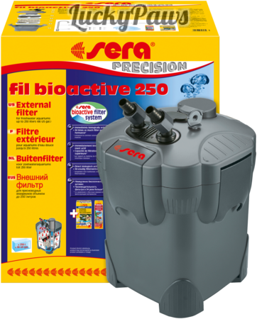 Външен филтър sera fil Bioactive 250 - 750 л/ч за аквариуми до 250 л