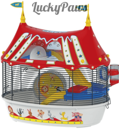 CAGE CIRCUS FUN - Оборудвана клетка за гризачи 