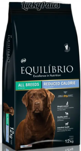Equilibrio Adult Dog Reduced Calorie All Breeds - Нискокалорична храна за израснали кучета от всички породи 12 кг
