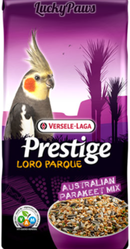 PRESTIGE PREMIUM AUSTRALIAN PARAKEЕT (LORO PARQUE MIX) – Пълноценна премиум храна за средни австралийски дългоопашати папагали