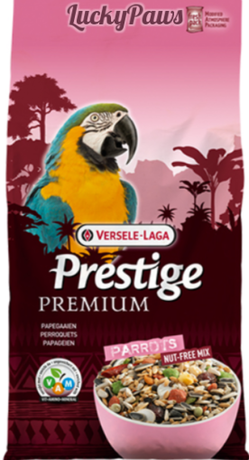 PRESTIGE PREMIUM PARROTS – Пълноценна премиум храна за големи папагали 