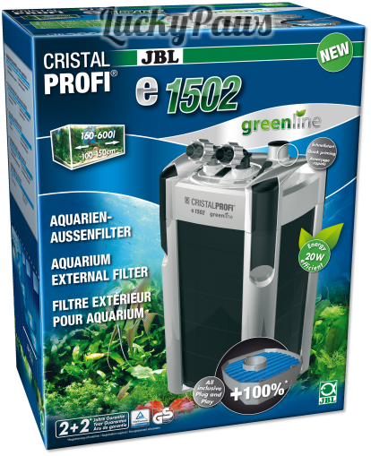JBL CRISTALPROFI Е1502 GREENLINE – Външен филтър за аквариум
