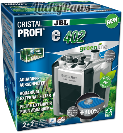 JBL CRISTALPROFI Е402 GREENLINE – Външен филтър за аквариум