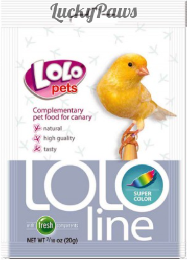LOLO PETS Перли за канари - за цвят