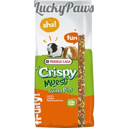 CRISPY MUESLI GUINEA PIG – ПЪЛНОЦЕННА ХРАНА (МЮСЛИ) ЗА МОРСКИ СВИНЧЕТА