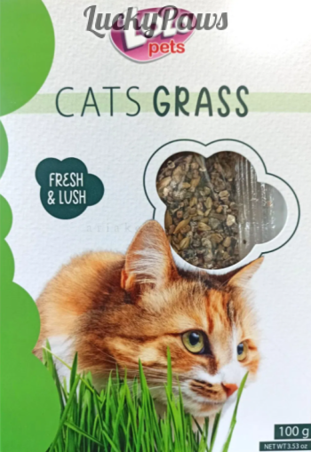 LOLO PETS Трева за котки 100гр