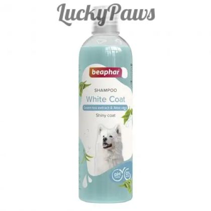 Beaphar Shampoo White Coat - шампоан с алое вера за бяла козина 250 мл