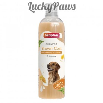 Beaphar Shampoo Brown Coat - шампоан с алое вера за кафява козина 250мл