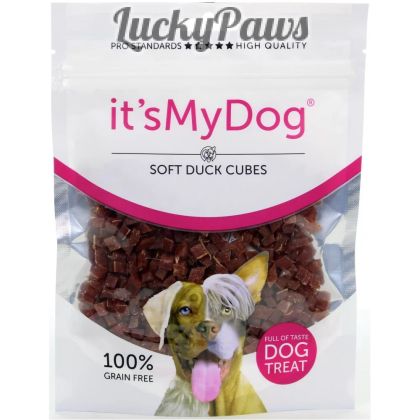 It's My Dog Duck Soft Cubes Grain Free - меки кубчета патешко 