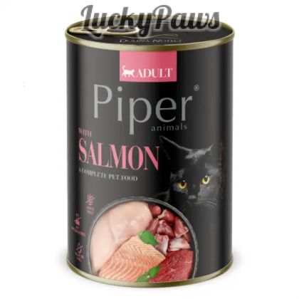 Piper Cat Salmon 400g- консервирана храна за котки със сьомга 400г