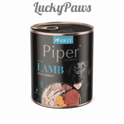 Piper Adult Lamb/Carrot 800g - Агне/морков и розмарин 800г.