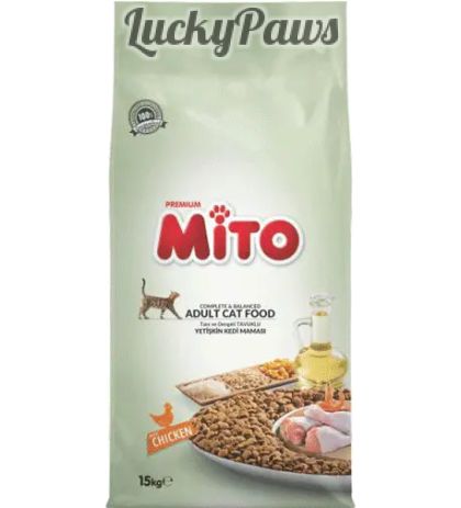 MITO CAT ADULT CHICKEN 15kg - Мито котешки гранули Пиле 15кг 