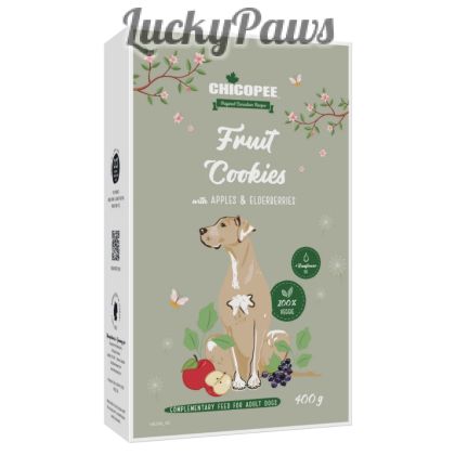 Chicopee Fruit Cookies бисквити с ябълки и бъз, 400 г