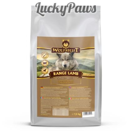 Wolfsblut Range Lamb Small Breed храна за дребни породи кучета с агнешко и ориз, 7.5 кг