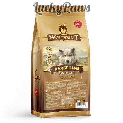 Wolfsblut Range Lamb Small Breed храна за дребни породи кучета с агнешко и ориз, 2 кг