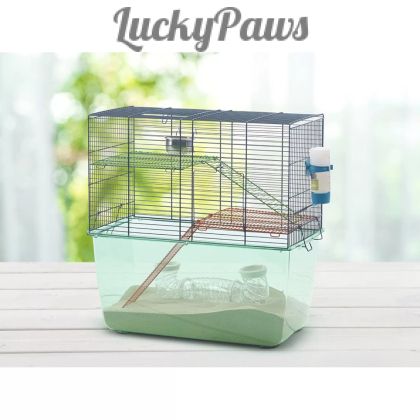 Клетка Savic Habitat Metro 51 x 26 x 51.5см, двуетажна, с аксесоари, за хамстери и гербили