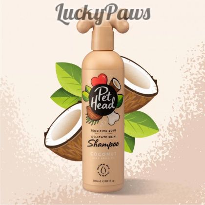 Pet Head Sensitive Soul шампоан за куче с кокос и масло от марула, 300 мл