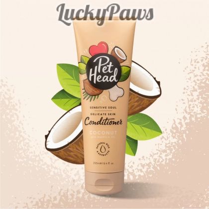 Pet Head Sensitive Soul балсам за куче с кокос и масло от марула, 250 мл