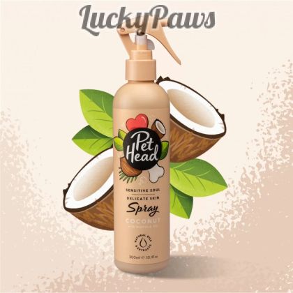 Pet Head Sensitive Soul спрей за куче с кокос и масло от марула, 300 мл