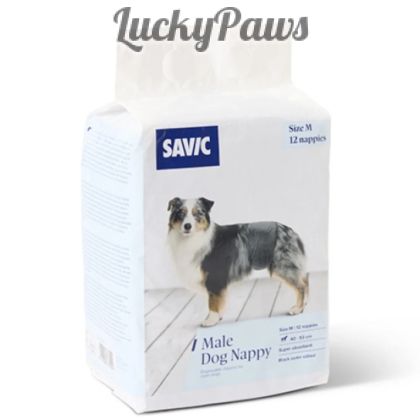 Savic Male Nappy мъжки памерс М, 12 бр,/оп