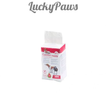 Памперс за куче Savic, T1, 32-42см, 12бр 