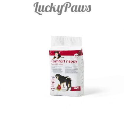 Памперс за куче Savic, T7, 74-84см, 12бр 