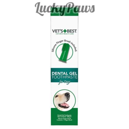 Vet's Best Dental gel 100гр гел за зъби кучета, с масло от нийм, грейпфрут, Алое