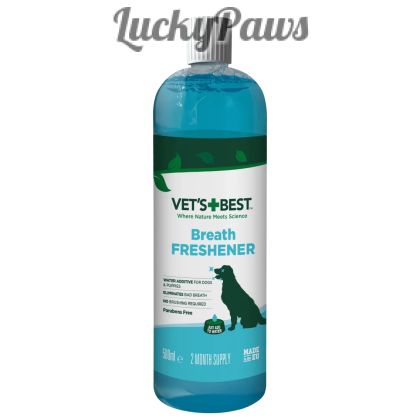 Vet's Best Breath Freshener 500мл вода за уста свеж дъх с мента и карамфил
