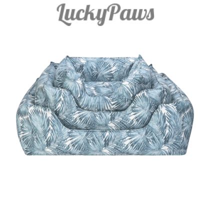 Pet Comfort легло за куче Alpha, синьо-бяло, М, 65х80 см